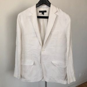 INC International Concepts White Blazer